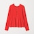 【WEB限定 Wardrobe DAILY MINIMAL】ペプラム2WAY リブニットプルオーバー ウォッシャブル