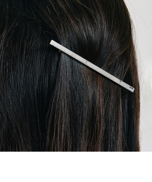 ＜heyep＞ルーラーモチーフ バレッタ