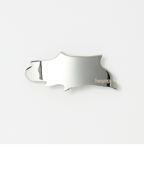 ＜heyep＞メタル バレッタ