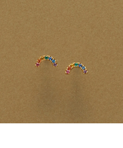 <BAQLESS>Honesty Arc Palette ピアス