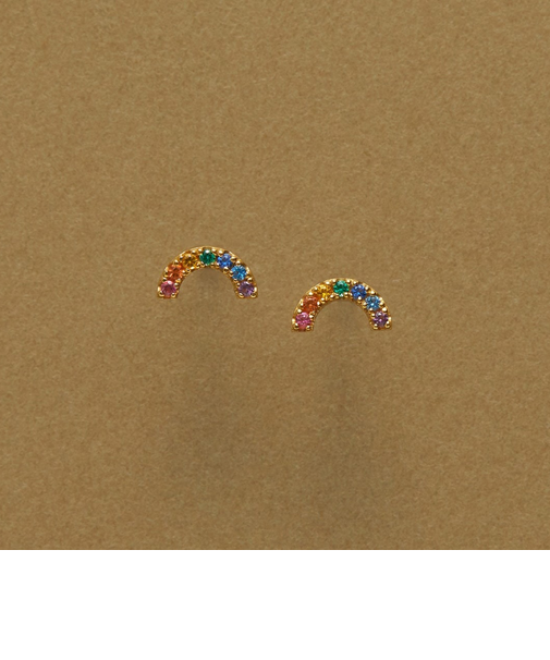 <BAQLESS>Honesty Arc Palette ピアス