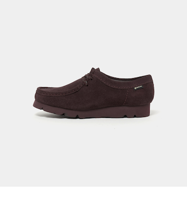 ＜Clarks Originals＞ワラビーブーツ パープル GORE-TEX