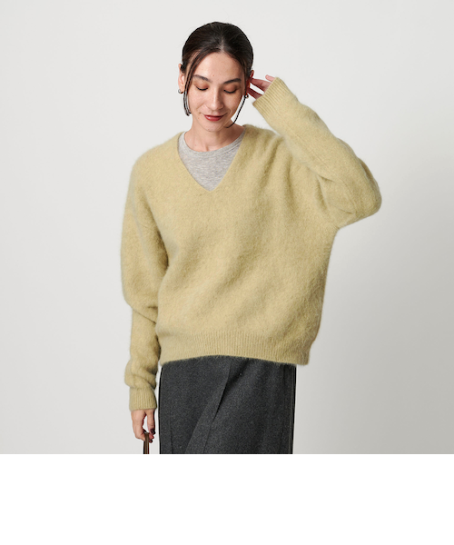 【美品】ユナイテッドアローズ カシミヤ混 キャメル Sサイズ &mall(アンドモール)三井ショッピングパーク公式通販