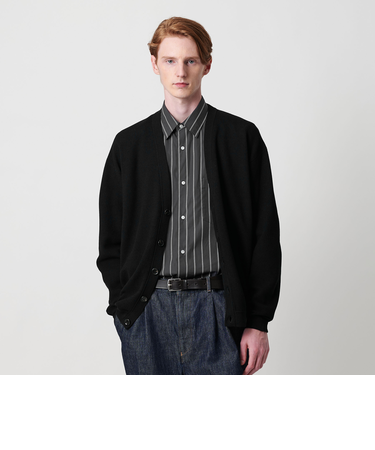 ドロップ ミラノ Vネック カーディガン