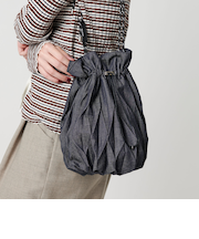 【別注】＜RECAMIER＞Kinchack デニムライク/ショルダーバッグ