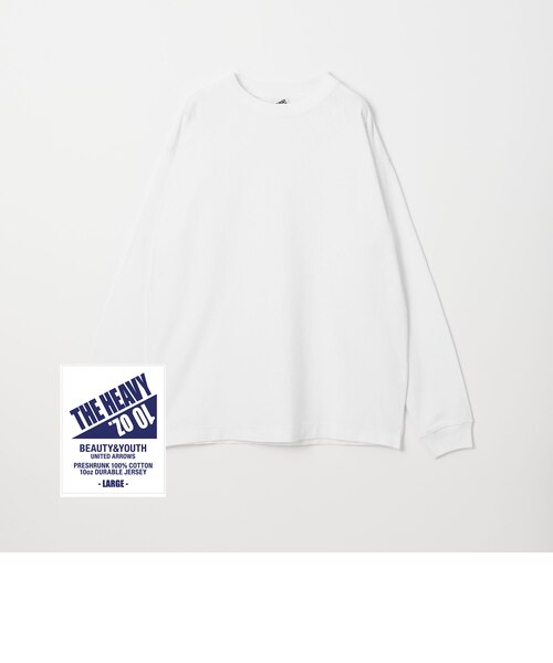 THE HEAVY”10oz ヘビー ワイド クルーネック カットソー｜ビューティー