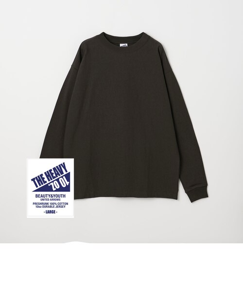 THE HEAVY 10oz ヘビー ワイド クルーネック カットソー　Lサイズ THE HEAVY”10oz ヘビー ワイド クルーネック カットソー｜ビューティー