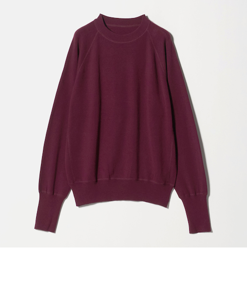 ウールフルニードル クルーネックプルオーバー