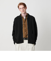 スラビー ポロニット ジャケット