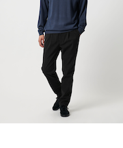 トリコット コーデュロイ 1プリーツ イージーパンツ 伸縮性あり