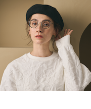 メランジ シンプル ベレー帽