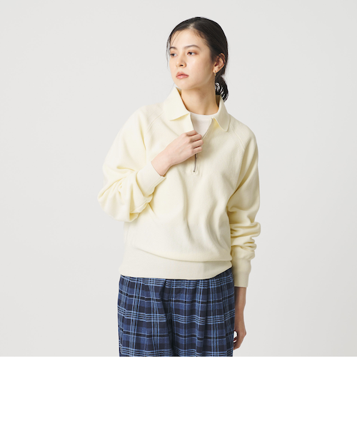 ビューティー＆ユース ユナイテッドアローズ（BEAUTY&YOUTH）/カノコニット ハーフジッププルオーバー ウォッシャブル カノコニット ハーフジッププルオーバー ウォッシャブル｜ビューティー