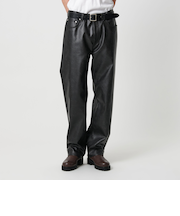 レザーライク 5P パンツ