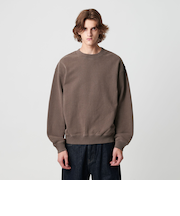 オゾンウォッシュ フレンチテリー クルーネック スウェット