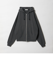 オゾンウォッシュ フレンチテリー フルジップ フーディー