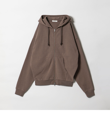 オゾンウォッシュ フレンチテリー フルジップ フーディー