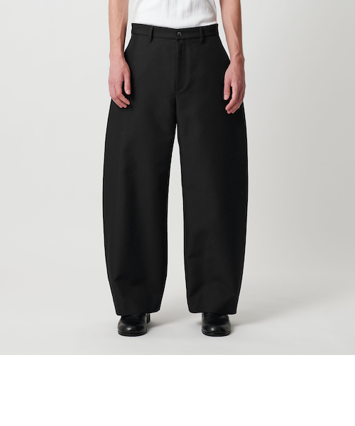 ドビー ストライプ デニム バギー パンツ｜ビューティー＆ユース