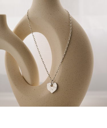 タタキ ハート ネックレス