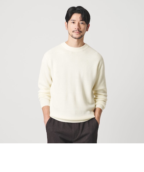 WEB限定 WARDROBE SMART】マシーンウォッシャブル ウールミックス アゼ