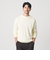 【WEB限定 WARDROBE SMART】マシーンウォッシャブル ウールミックス アゼ クルーネック