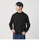 【WEB限定 WARDROBE SMART】マシーンウォッシャブル ウールミックス アゼ モックネック
