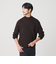 【WEB限定 WARDROBE SMART】マシーンウォッシャブル ウールミックス アゼ モックネック