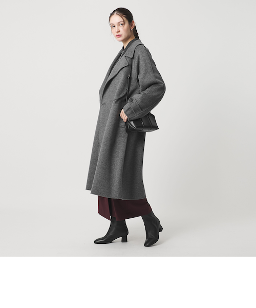 リバー テーラード スタンドカラーコート｜ビューティー＆ユース