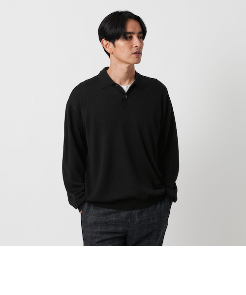 ビューティー＆ユース ユナイテッドアローズ（BEAUTY&YOUTH）/SUPER130 ウール ポロニット ウォッシャブル SUPER130 ウール ポロニット ウォッシャブル｜ビューティー＆ユース