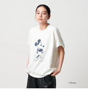 ＜Americana＞Disney / プリントノースリーブ Tシャツ