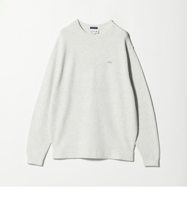 ＜LACOSTE for BEAUTY&YOUTH＞クルーネック スウェット