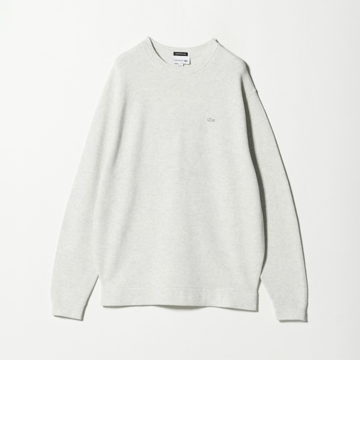 ＜LACOSTE for BEAUTY&YOUTH＞クルーネック スウェット