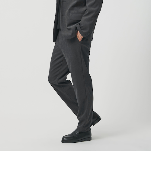 ビューティー＆ユース ユナイテッドアローズ（BEAUTY&YOUTH）/ブラッシュド ツイル1P テーパードパンツ ブラッシュド ツイル1P テーパードパンツ｜ビューティー＆ユース