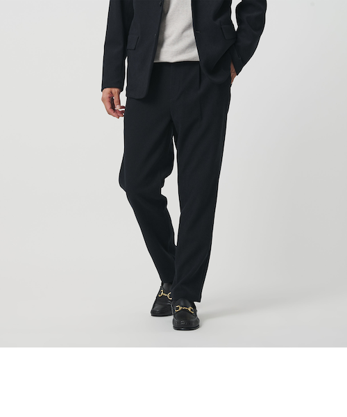 ブラッシュド ツイル1P テーパードパンツ｜ビューティー＆ユース