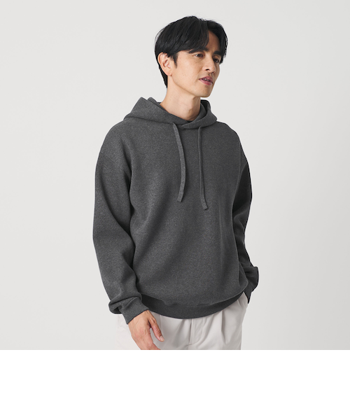 ビューティー＆ユース ユナイテッドアローズ（BEAUTY&YOUTH）/ミラノリブ ニット スウェットパーカー ミラノリブ ニット スウェットパーカー｜ビューティー＆ユース