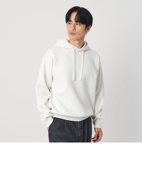 ミラノリブ ニット スウェットパーカー｜ビューティー＆ユース