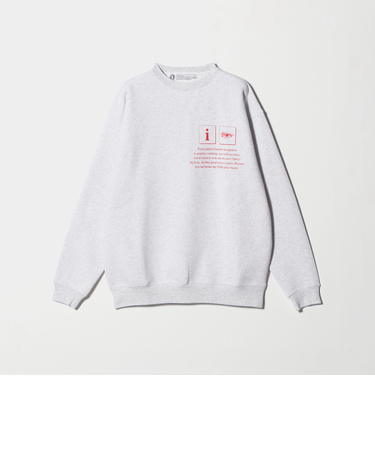 ＜Ophrys＞TO EYE スウェットプルオーバー