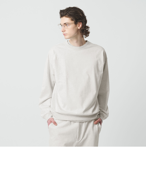 ヘビーガスコットン クルーネック スウェット