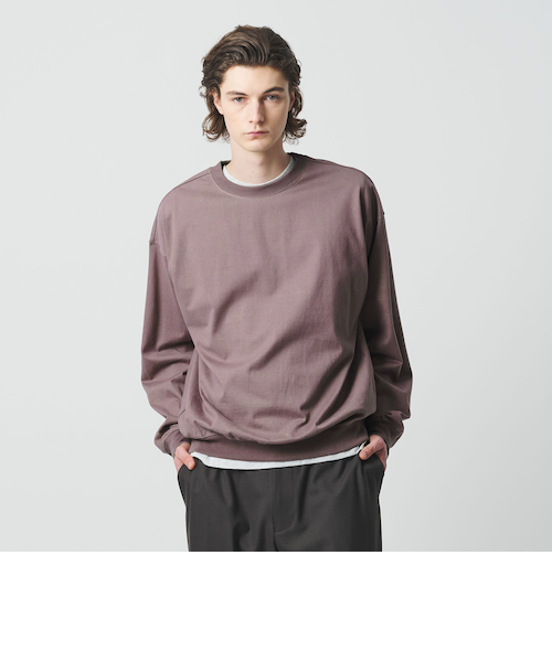 ダークパープル コットン Tシャツ パープル系｜カットソー・Tシャツ｜23区(ニジュウサンク)｜阪急