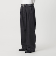 エイジレス デニム 2P ワイド ストレート パンツ