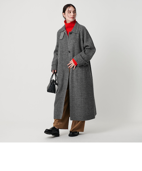 ウールリバーノーカーラミドルコート｜アーバンリサーチの通販｜&mall