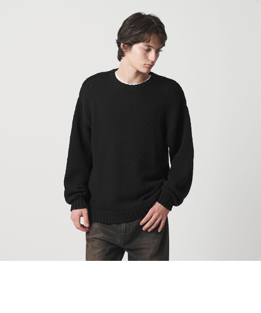 コットン スラブ クルーネック