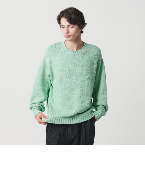 コットン スラブ クルーネック