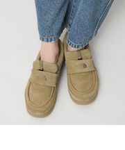 ＜THE NORTH FACE＞スエード ヌプシ ローファー