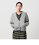 【WEB限定 Wardrobe DAILY MINIMAL】ダンボールスウェット ダブルジップパーカー
