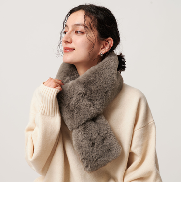 ファーライク マフラー