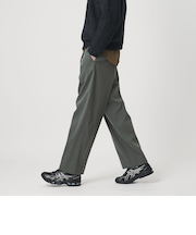 ヴィンテージライク ナイロン 1プリーツ ワイド パンツ NO.9