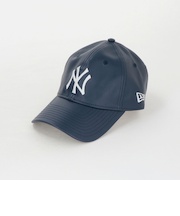 【別注】<NEW ERA>9TWENTY レザーライク キャップ