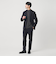 【WEB限定 WARDROBE SMART】DELEGANT サキソニー セットアップ/ジャケット＆イージーパンツ