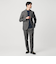 【WEB限定 WARDROBE SMART】DELEGANT サキソニー セットアップ/ジャケット＆イージーパンツ