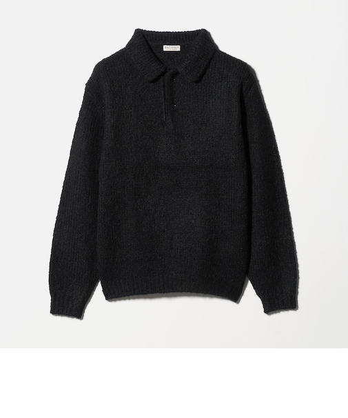 バブル ニット 2B ポロシャツ